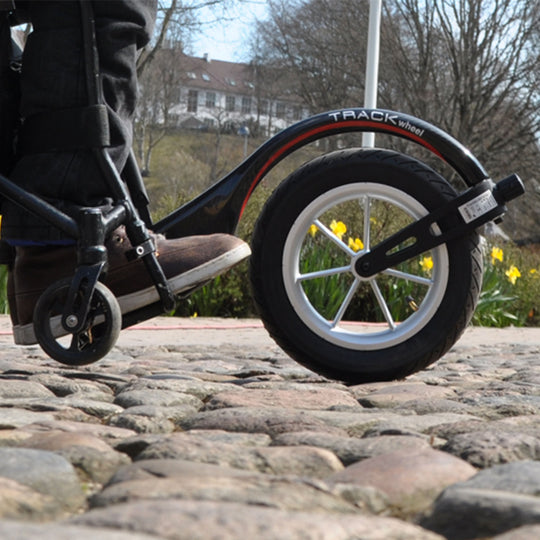 Track Wheel Wheelchair Add-on