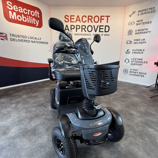 EXCEL Galaxy Compact EVO 8mph Mobility Scooter 6 Months Warranty NEW BATTS