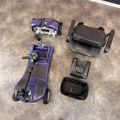Li-Tech Neon Lightweight Aluminium Mobility Scooter Lithium Suspension