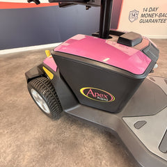 Pride Apex Rapid 4mph Travel Mobility Scooter Pink, 6 Months Warranty NEW BATTS
