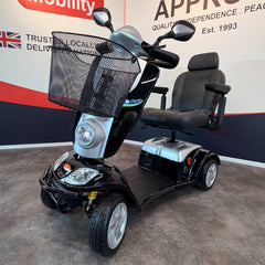 Approved USED Kymco Midi XLS  8mph Mobility Scooter, 6 Months Warranty NEW BATTS