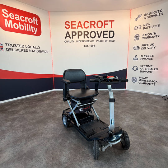 KYMCO K-Lite FE USED Auto Folding  Mobility Scooter 6 Months Warranty NEW BATTS