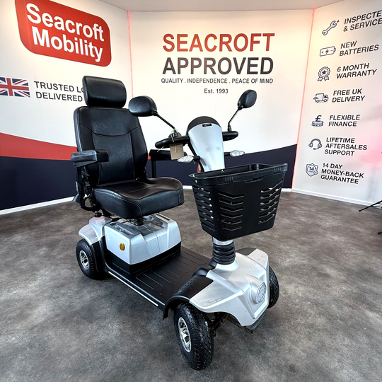 Motion Healthcare eMove 8 8mph Road Mobility Scooter Captain Seat Suspension