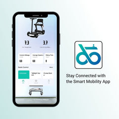 Pride GoGo Compact Folding Car Portable Scooter (Airline-compliant lithium battery)
