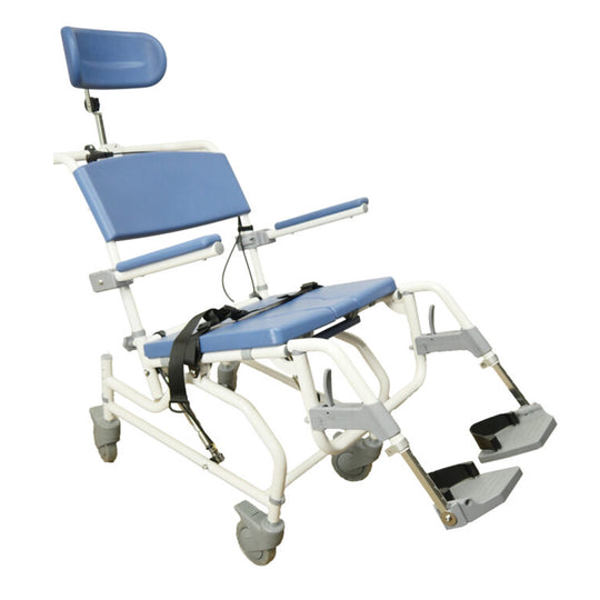AP Aluminium Shower Commode Chair, tilt in space