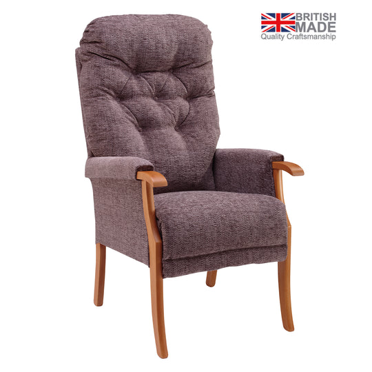 Avon Kilburn Mink Fireside Chair