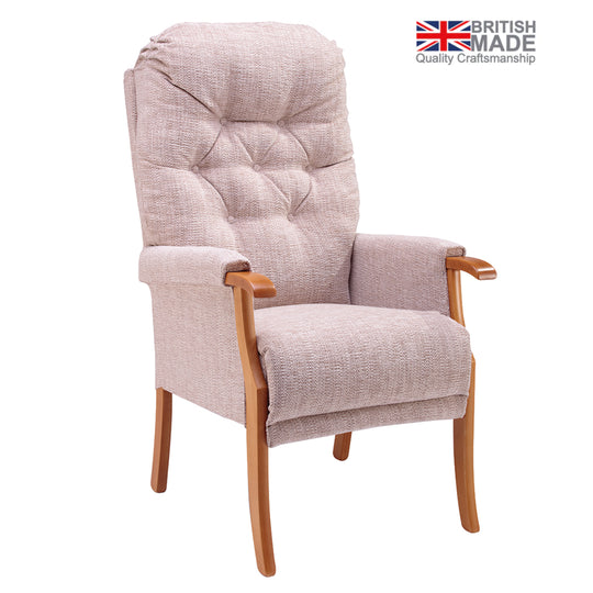 Avon Kilburn Oatmeal Fireside Chair