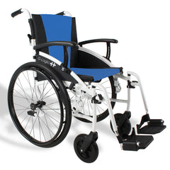 G-Logic Self Propelled Wheelchair White
