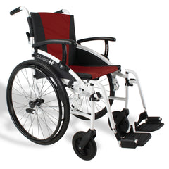 G-Logic Self Propelled Wheelchair White