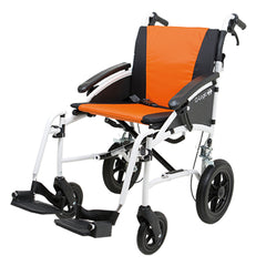 G-Logic Transit Wheelchair White