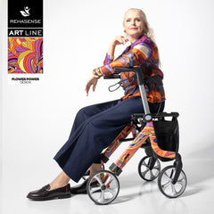 Art Line Space LX Rollator 4 Wheel Walker