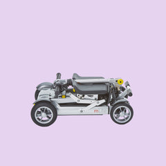 M-Lite Ultra-Light Folding Mobility Scooter – Compact, 17.9 kg, Dual Charging