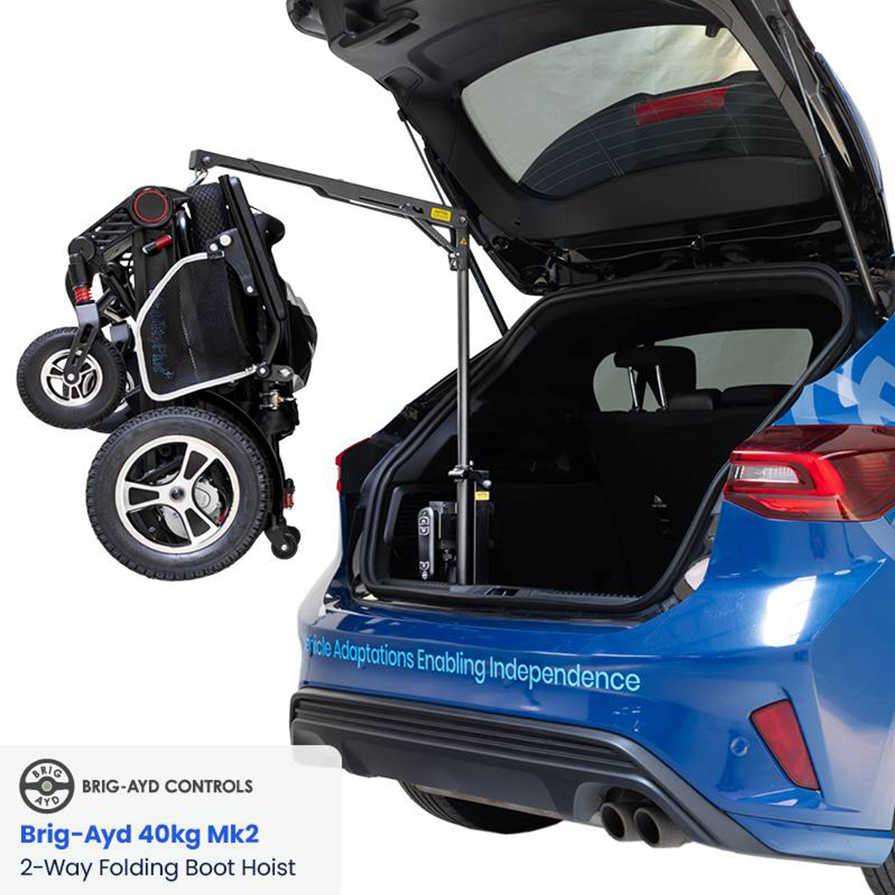 Boot Hoist For Mobility Scooter
