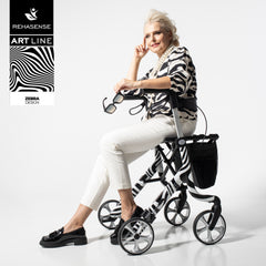 Art Line Space LX Rollator 4 Wheel Walker