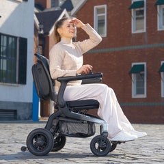 Robooter E80 Carbon Fiber Powerchair – Lightweight, Stylish & Travel-Ready