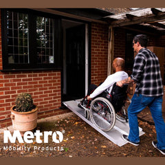 Metro Portable Folding Aluminium Ramp