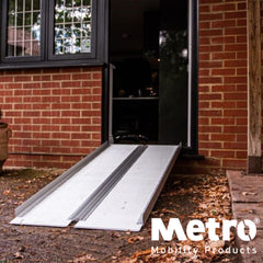 Metro Portable Folding Aluminium Ramp