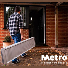 Metro Portable Folding Aluminium Ramp